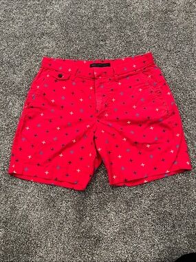 Men’s Marc Jacobs Red Star Print Casual Shorts